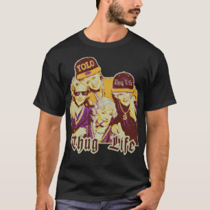 T-shirt Thug Life Fan Art Vintage
