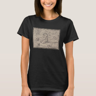 T-shirt Thumbelina en pleurant sur un Lilly Pad