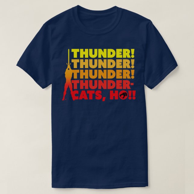 T-shirt Thunder (Design devant)