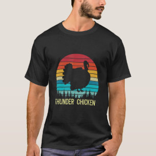T-shirt Thunder Chicken Famille assortie Thanksgiving Dind