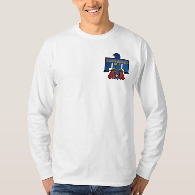 T-shirt Thunderbird Golf - Image "poche" à manches longues (Devant)