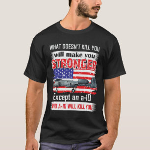 T-shirt Thunderbolt de phacochère A-10 pour l'aviation mil