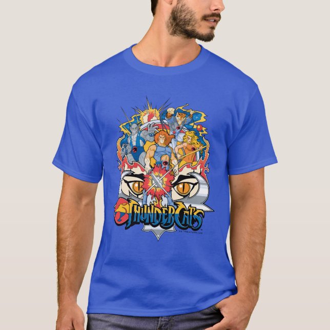 T-shirt ThunderCats | Firey Group Graphic (Devant)