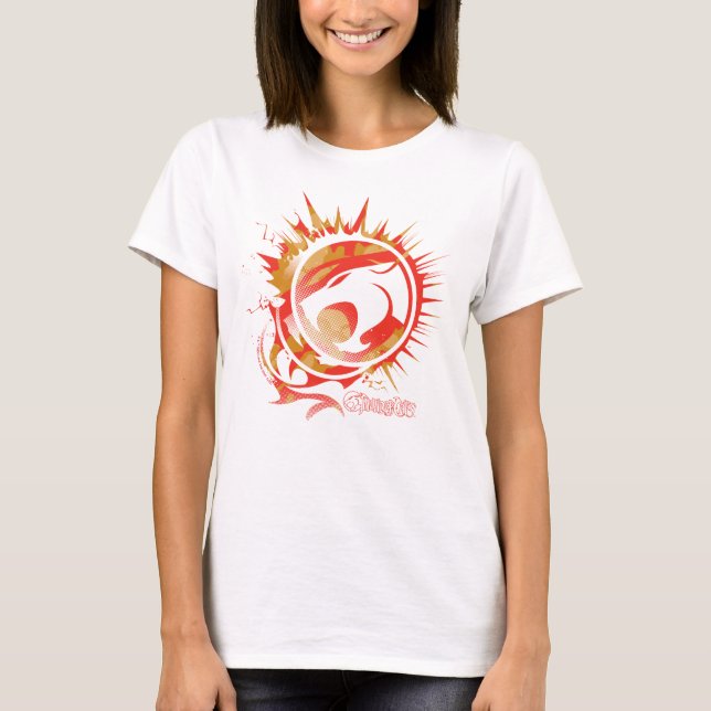 T-shirt ThunderCats | Logo explosif (Devant)