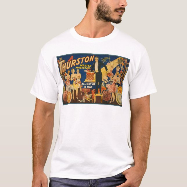 T-shirt Thurston, magicien principal tout hors d'un (Devant)