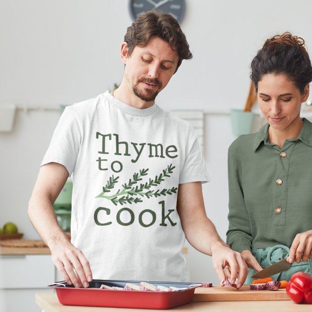 T-shirt Thym à cuire (thyme to cook shirt)