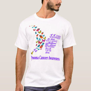 T-shirt Thymoma Cancer Guerrier Thymoma Cancer Sensibilisa