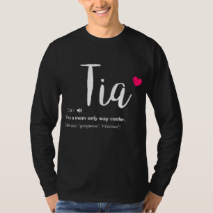 T-shirt Tia Comme une mère seulement Glacière - Peut garde
