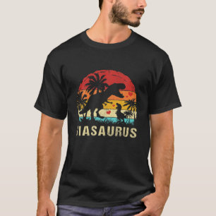 T-shirt Tia Dinosaur Amusant Enfant Tia Saurus 2022 Cadeau