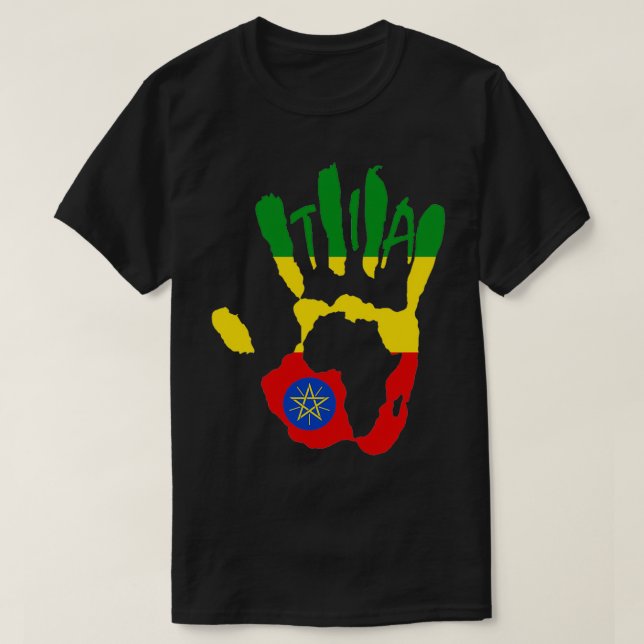 T-SHIRT TIA ETHIOPIE (Design devant)