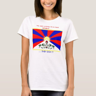 T-shirt Tibet libre