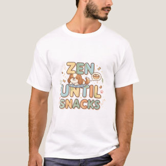 T-shirt Tibetan Spaniel (Zen until snacks)