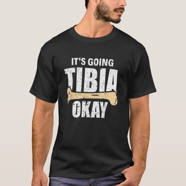 T-shirt Tibia Ok Rad Tech Radiologue (Devant)