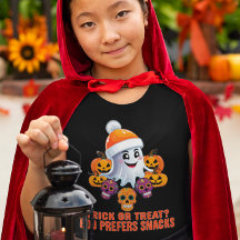 Tic ou Treat Boo personnalisées Drôle Halloween