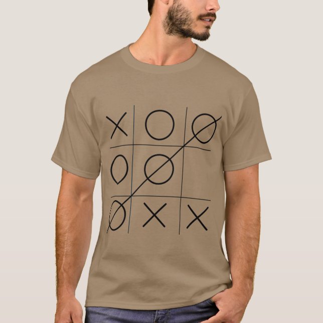 T-shirt tic-tac-toe (Devant)
