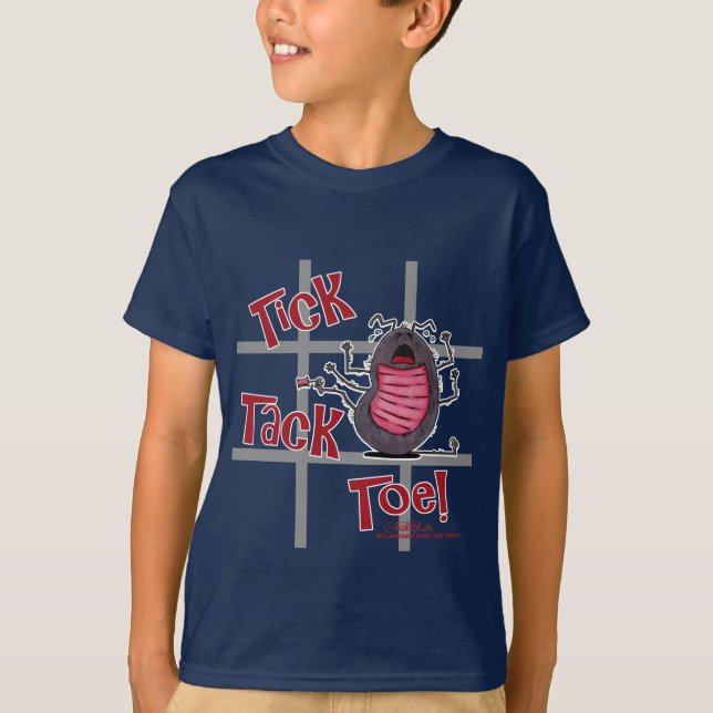 T-shirt Tick Tack Toe ! (Devant)