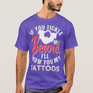 T-shirt Ticker ma barbe 1