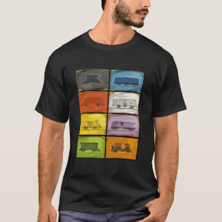 T-shirt Ticket pour faire le tour Trains Classic