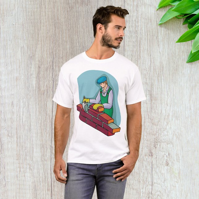 T-shirt Ticklayer au travail (Créateur téléchargé)
