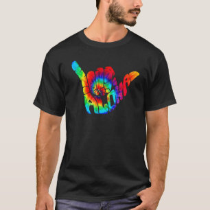 T-shirt Tie Dye Aloha Hawaii Hawaii Plage Hawaiian Vacatio