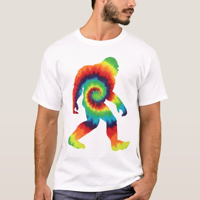 T-shirt Tie Dye Bigfoot (Devant)