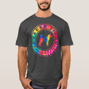 T-shirt Tie Dye Coréen Jindo Chien Maman Papa Pet Lover