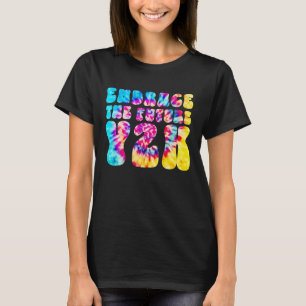 T-shirt Tie Dye EMBRASSER LE FUTUR Y2K