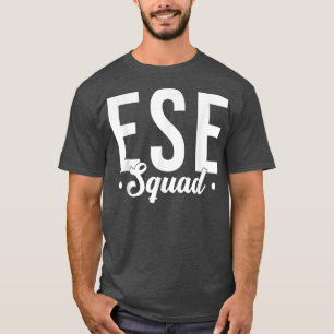 T-shirt Tie Dye ESE Squad Team Teacher Appreciation Back T