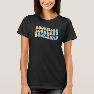 T-shirt Tie Dye Livre Nerd Lecture Love Bookworm Libra