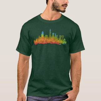 T-shirt Tie Dye Los Angeles rétro