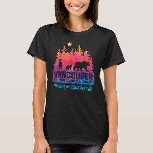 T-shirt Tie Dye Mother Bear et Cubs Vacation Vancouver