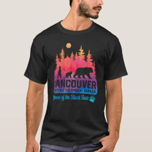T-shirt Tie Dye Mother Bear et Cubs Vacation Vancouver