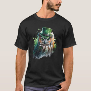 T-shirt Tie Dye Owl Tuxedo Leprechaun Casquette St Patrick