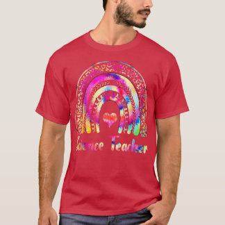 T-shirt Tie Dye Rainbow, Professeur Scientifique, Joyeux P
