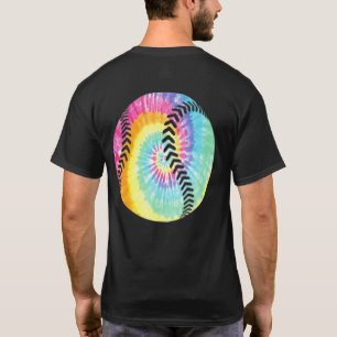 T-shirt Tie Dye Softball Joueur Jeu Équipe Coach