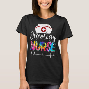 T-shirt Tie Dye Stethoscope Oncologie Infirmière Journée I