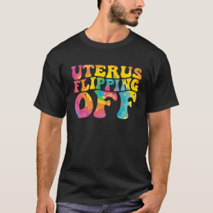 T-shirt Tie Dye Uterus Support Hystérectomie Récupération