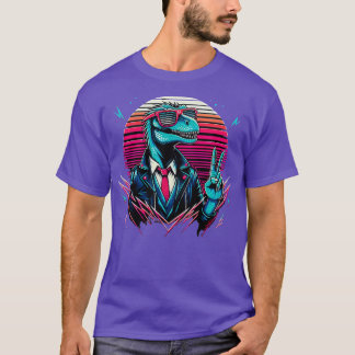 T-shirt TieDye Dinosaur Hippie Dinosaur