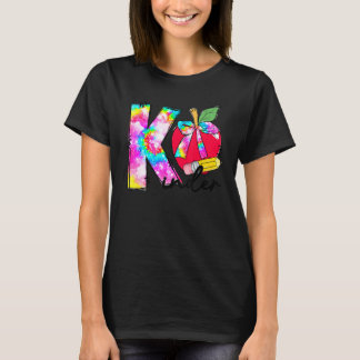 T-shirt Tiedye pomme élève de maternelle enseignant retour