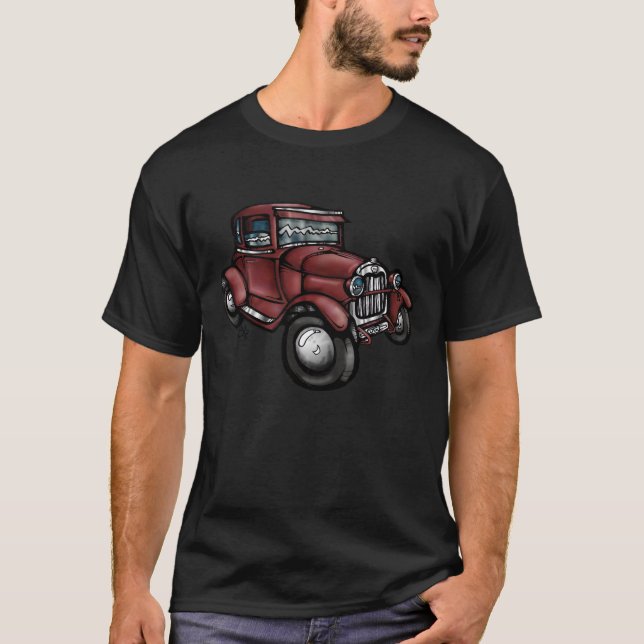 T-shirt Tige-Chemise chaude (Devant)