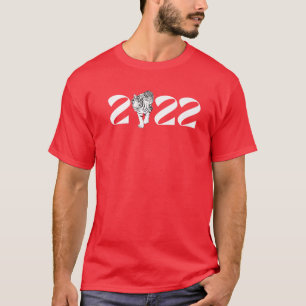 T-shirt Tiger Année Fun Luv Chinois Bonne Année 2022 Hom