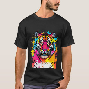 T-shirt Tiger Art Bella+Toile