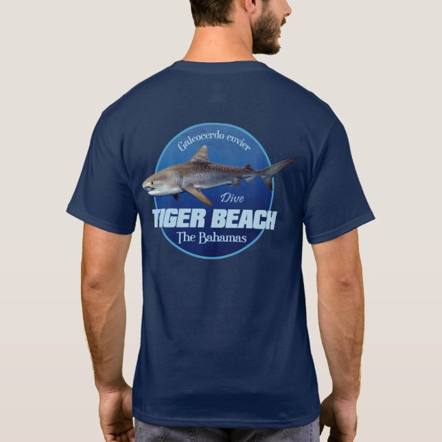 T-shirt Tiger Beach (DD2) (Dos)
