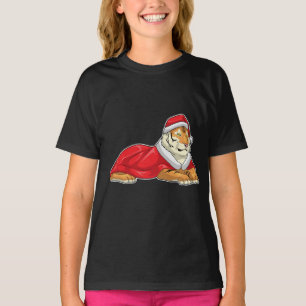 T-shirt Tiger chapeau de Noël