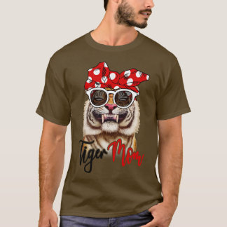 T-shirt Tiger Chemise Tiger Maman Bandana