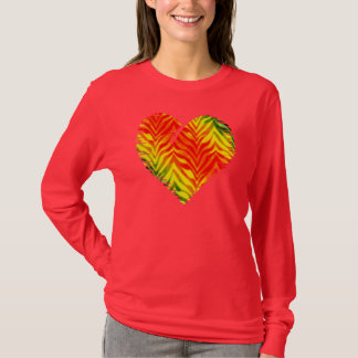 T-shirt Tiger Coeur 3 Vêtements pour adultes