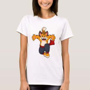 T-shirt Tiger dans les arts martiaux Karate