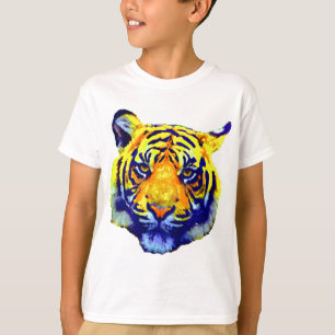 T-shirt Tiger Eyes Pop Art