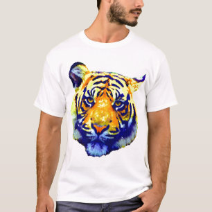 T-shirt Tiger Eyes Pop Art