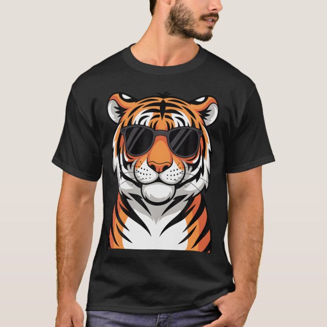 T-shirt Tiger For Zoo Tiger Tiger - classic (Devant)